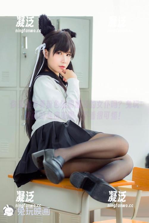 你见过穿着粉色透明服装的女仆吗？兔玩映画的私房美图，不看很可惜！
