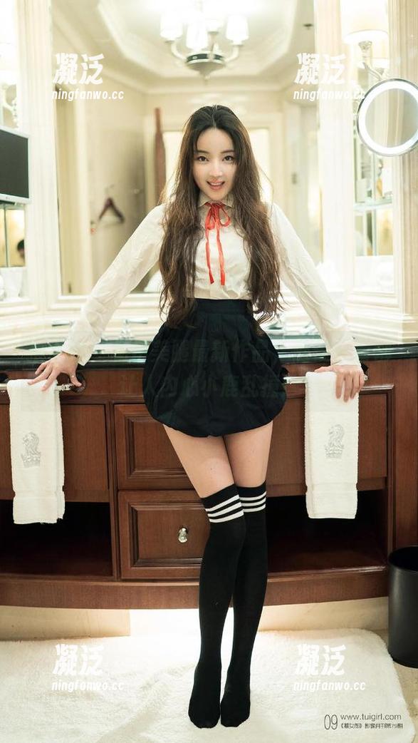 推女郎 - 杨伊美腿最新作品，随便一看都让人内心小鹿乱撞！