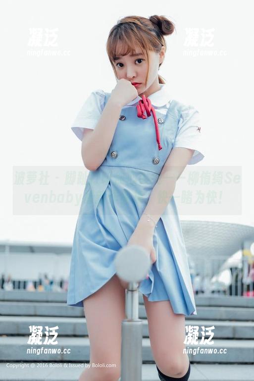 波萝社 - 脚趾打印你心尖尖——柳侑绮Sevenbaby最新作品集，快一睹为快！